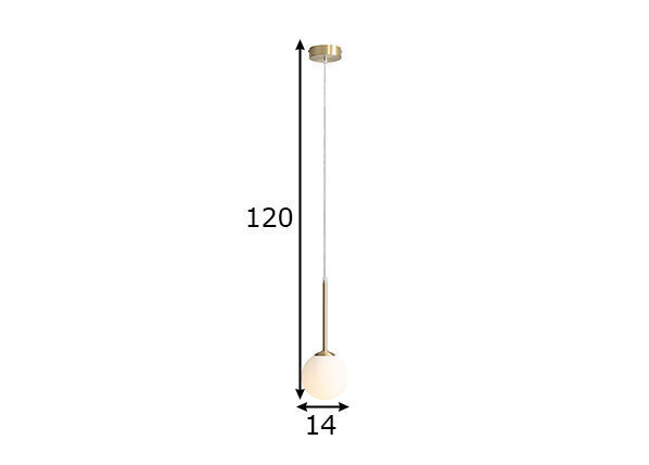 Laelamp Aldex Bosso hind ja info | Laelambid | kaup24.ee