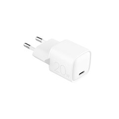 Puro Super Mini seinalaadija 20W, USB-C hind ja info | Mobiiltelefonide laadijad | kaup24.ee