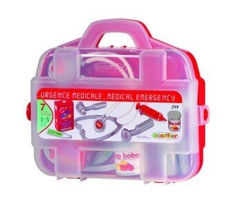 Smoby Ecoiffier Doctori kohver koos tarvikutega hind ja info | Tüdrukute mänguasjad | kaup24.ee