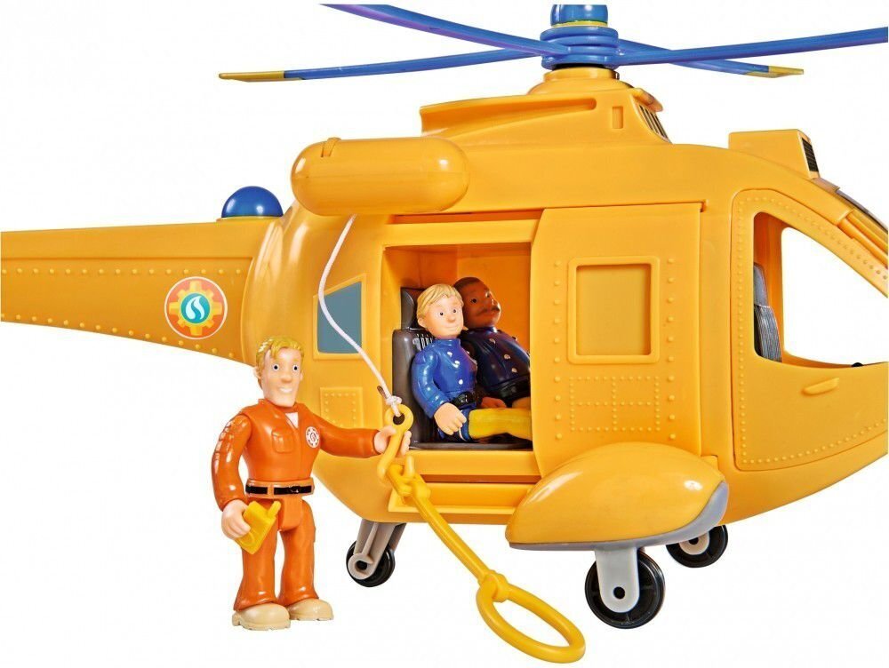 Simba Fireman Sam Helikopter Wallaby II figuuriga hind ja info | Arendavad mänguasjad | kaup24.ee