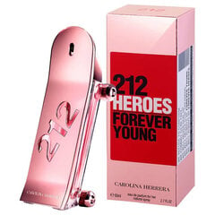 Naiste parfüüm Carolina Herrera 212 Heroes for Her EDP (80 ml) hind ja info | Carolina Herrera Kosmeetika, parfüümid | kaup24.ee