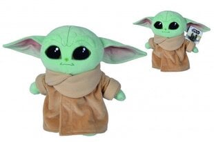 SIMBA DISNEY maskott Baby Yoda Mandalorian Star Wars 25 cm plüüs цена и информация | Мягкие игрушки | kaup24.ee