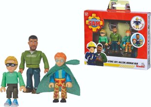SIMBA Fireman Sam 3 figuurikomplekt hind ja info | Poiste mänguasjad | kaup24.ee