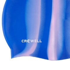Шапочка для купания Crowell Multi Flame, синяя-розовая дюйм.06 цена и информация | Шапочки для плавания | kaup24.ee