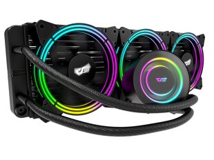 Darkflash TR360 PC Water Cooling AiO RGB 3x 120x120 (black) hind ja info | Protsessori jahutid | kaup24.ee