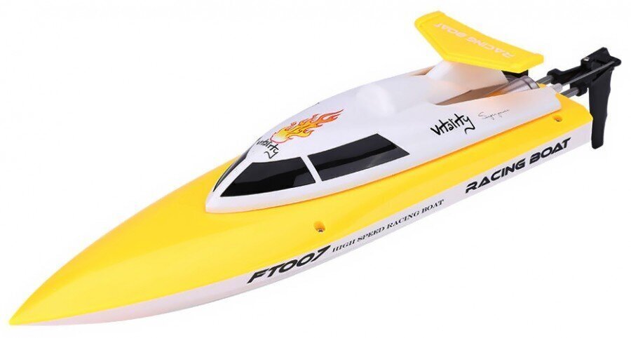 RC Motorboat Vitality kollane hind ja info | Poiste mänguasjad | kaup24.ee