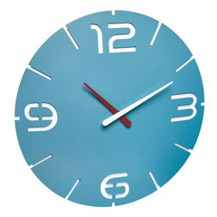 Настенные часы TFA CONTOUR 60.3047, морской синий цена и информация | Часы | kaup24.ee