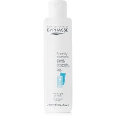Šampoon rasustele juustele Byphasse Family šampoon rohelise tee ekstraktiga rasustele juustele, 750 ml hind ja info | Šampoonid | kaup24.ee