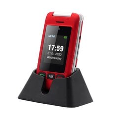 Senjorų telefonas Artfone C10 Red цена и информация | Мобильные телефоны | kaup24.ee