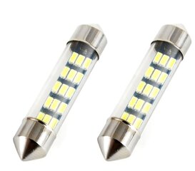 LED Standard Festoon C5W 15xSMD 3014 12V 39mm auto pirnid 2tk цена и информация | Автомобильные лампочки | kaup24.ee