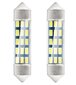 LED Standard Festoon C5W 15xSMD 3014 12V 39mm auto pirnid 2tk hind ja info | Autopirnid | kaup24.ee