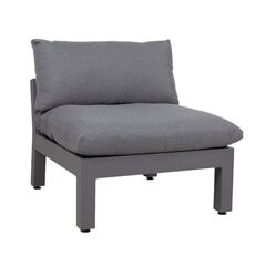Средняя часть модульного дивана Fluffy, серый цена и информация | Садовые стулья, кресла, пуфы | kaup24.ee