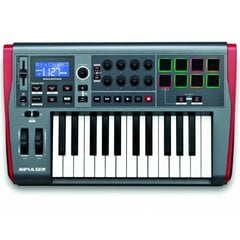 Novation Impulse 25 USB MIDI клавишный контроллер цена и информация | DJ пульты | kaup24.ee