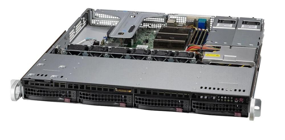 Server system 1U SATA/SYS-510T-MR SUPERMICRO цена и информация | Komponentide tarvikud | kaup24.ee