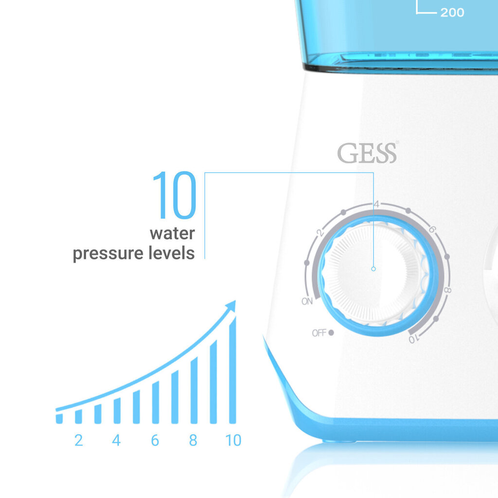 GESS Aqua Pro vee irrigator, Gess-707 hind ja info | Hambavahede puhastajad | kaup24.ee