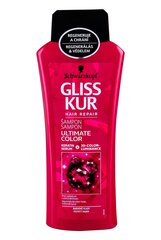 Шампунь для окрашенных волос Schwarzkopf Gliss Kur Ultimate Color 400 мл цена и информация | Шампуни | kaup24.ee