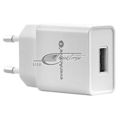 Зарядное устройство everActive SC-200 1xUSB 2,4A цена и информация | Зарядные устройства для телефонов | kaup24.ee