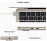Apple MacBook Air 13” Apple M2 8/256GB Starlight INT MLY13ZE/A цена и информация | Sülearvutid | kaup24.ee