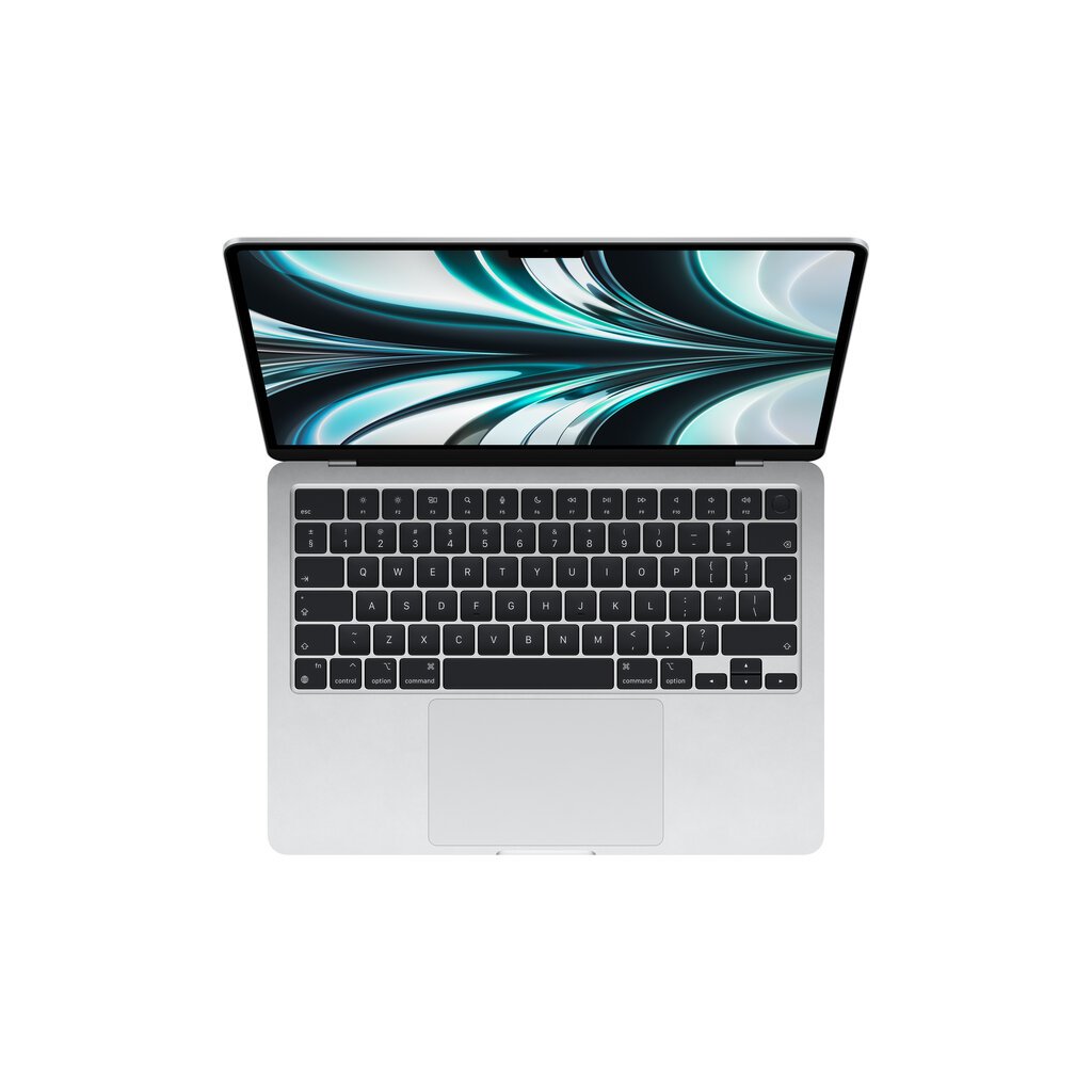 MacBook Air 13” Apple M2 8C CPU, 8C GPU/8GB/256GB SSD/Silver/INT - MLXY3ZE/A hind ja info | Sülearvutid | kaup24.ee