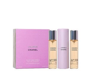 Tualettvesi Chanel Chance EDT naistele 3x20 ml hind ja info | Naiste parfüümid | kaup24.ee