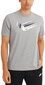 Nike T-Särgid M Nsw 12 Mo Swoosh Tee Grey DN5243 063 DN5243 063/S hind ja info | Meeste T-särgid | kaup24.ee