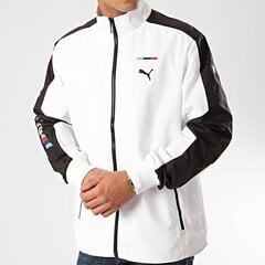 Meeste motospordijope Puma BMW MMS Woven Jacket France Puma – 59657702, valge цена и информация | Мужские куртки | kaup24.ee