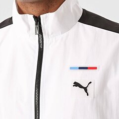 Meeste motospordijope Puma BMW MMS Woven Jacket France Puma – 59657702, valge цена и информация | Мужские куртки | kaup24.ee