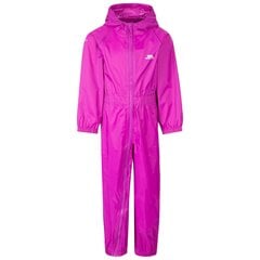 Tüdrukute vihmakombinesoon Trespass UCSURAF10001 - Button - Childs Unisex Rain Suit цена и информация | Непромокаемая одежда для детей | kaup24.ee