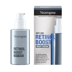 Öökreem Neutrogena Retinol Boost 50 ml hind ja info | Näokreemid | kaup24.ee