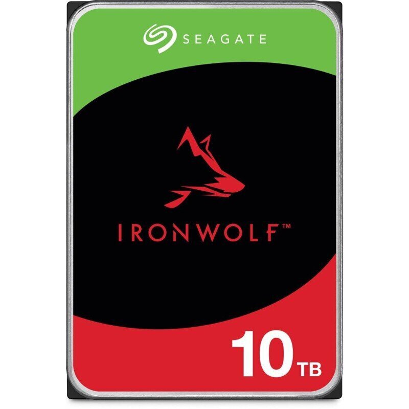 Kõvaketas|SEAGATE|IronWolf|10TB|SATA 3.0|256 MB|7200 rpm|3,5"|ST10000VN000 hind ja info | Sisemised kõvakettad (HDD, SSD, Hybrid) | kaup24.ee