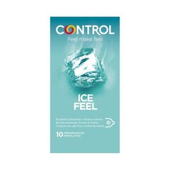 JUHTIMINE ICE FEEL COOL EFFECT 10 ÜHIKUST hind ja info | Kondoomid | kaup24.ee