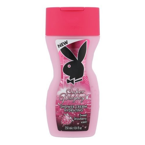 Dušigeel Playboy Super Playboy 250 ml цена и информация | Lõhnastatud kosmeetika naistele | kaup24.ee