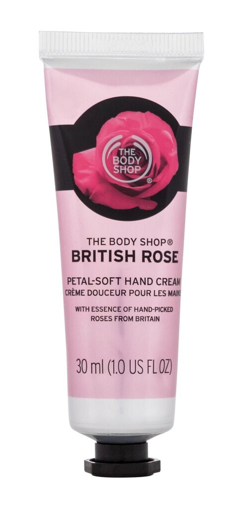 Kätekreem The Body Shop British Rose 30 ml hind ja info | Kehakreemid, kehaspreid | kaup24.ee