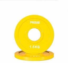 Terasest raskus Proud Fractional - 1,5 kg цена и информация | Гантели, гири, штанги | kaup24.ee