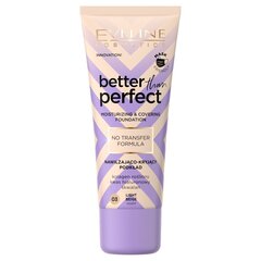 Увлажняющая основа для макияжа Eveline Better Than Perfect 30 мл, 03 Light Beige цена и информация | Пудры, базы под макияж | kaup24.ee