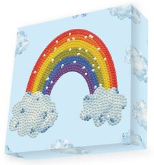 Teemantmosaiik Rainbow smile 15x15 cm hind ja info | Teemantmaalid, teemanttikandid | kaup24.ee