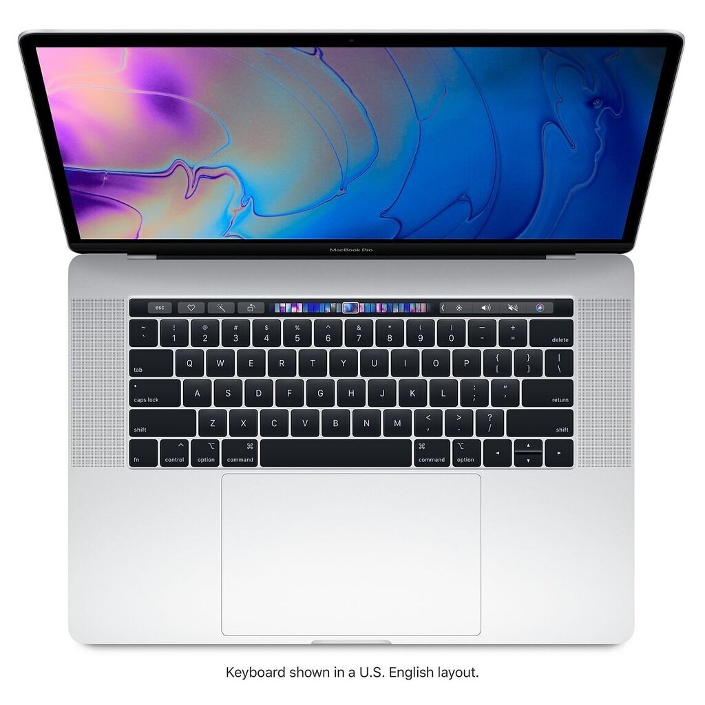 MacBook Pro 2019 Retina 15" 4xUSB-C - Core i7 2.6GHz / 16GB / 256GB SSD / SWE / Silver (kasutatud, seisukord A) цена и информация | Sülearvutid | kaup24.ee