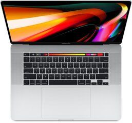 MacBook Pro 2019 Retina 16" 4xUSB-C - Core i7 2.6GHz / 16GB / 512GB SSD / SWE / Silver (подержанный, состояние A) цена и информация | Ноутбуки | kaup24.ee