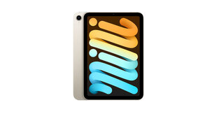iPad mini 6 8.3" 64GB WiFi, Starlight (kasutatud, seisukord A) hind ja info | Tahvelarvutid | kaup24.ee