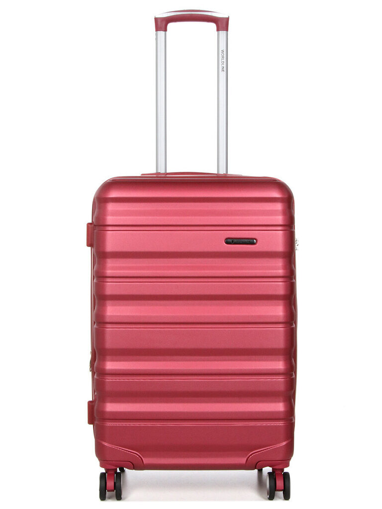Keskmine kohver Airtex 61 L, punane, 628 / M hind ja info | Kohvrid, reisikotid | kaup24.ee