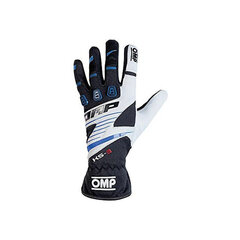 Men's Driving Gloves OMP MY2018 Sinine Must цена и информация | Шапки, перчатки, шарфы для мальчиков | kaup24.ee