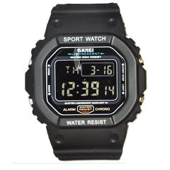 Мужские часы SKMEI DG1134BK Black Digital 1134 BKBK цена и информация | Мужские часы | kaup24.ee
