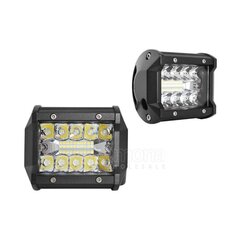 LED autotuled 60W, 20LEDx3W koos objektiiviga 6500K цена и информация | Автомобильная ксеноновая лампа D2R 6000К (Китай) | kaup24.ee