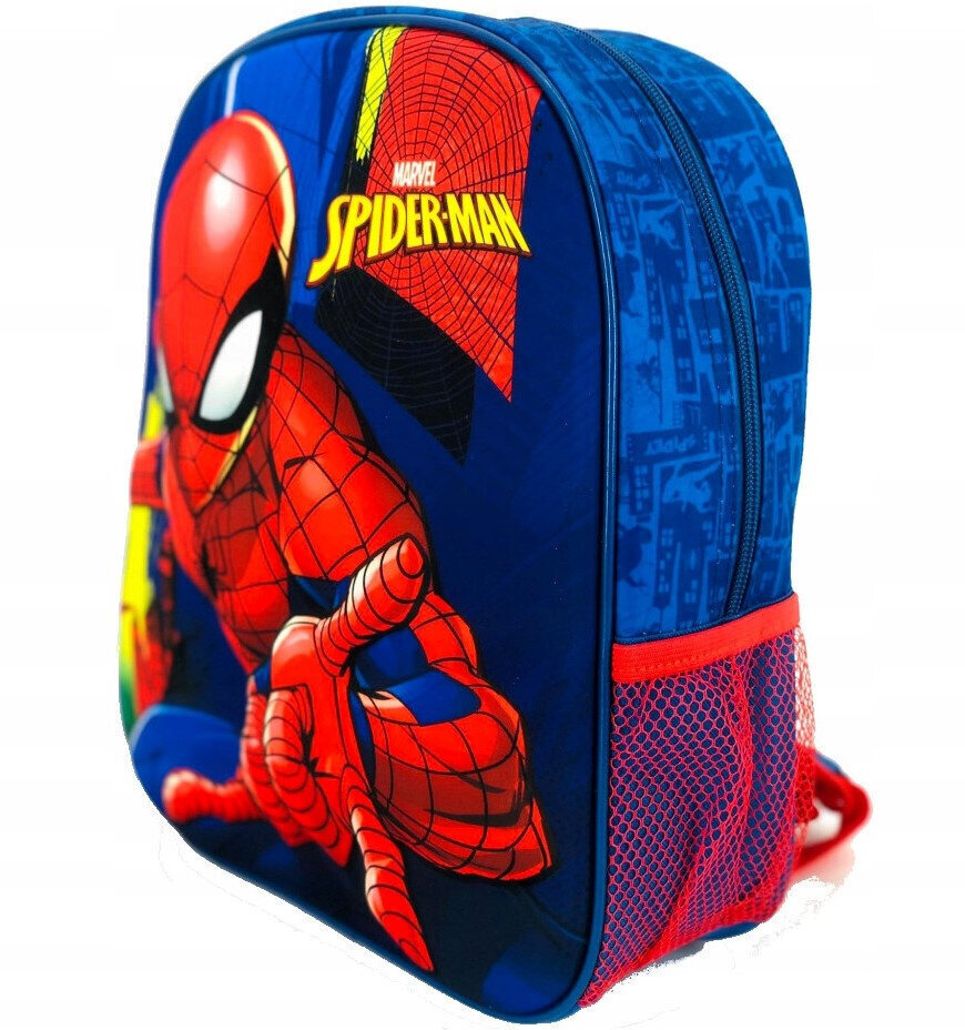 Seljakotid Setino Spider Man Blue 21912301 2 hind ja info | Koolikotid, sussikotid | kaup24.ee