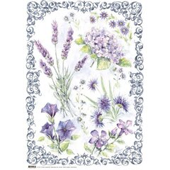 Kinkepaber "Lavendel", 50 x 70 cm цена и информация | Подарочные упаковки | kaup24.ee