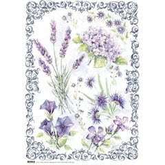 Kinkepaber "Lavendel", 50 x 70 cm цена и информация | Подарочные упаковки | kaup24.ee