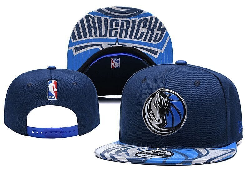 NBA Dallas Maverics kepurė su snapeliu CAP MAV Dark Blue цена и информация | Fännitooted mänguritele | kaup24.ee