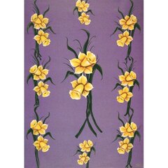Kinkepaber "Narcissus", 50 x 70 cm цена и информация | Подарочные упаковки | kaup24.ee