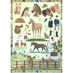 Kinkepaber "Hobused", 50 x 70 cm hind ja info | Kingituste pakendid | kaup24.ee