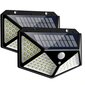 Päikesepatareiga valgusti 100 LED, 600 lm hind ja info | Aia- ja õuevalgustid | kaup24.ee